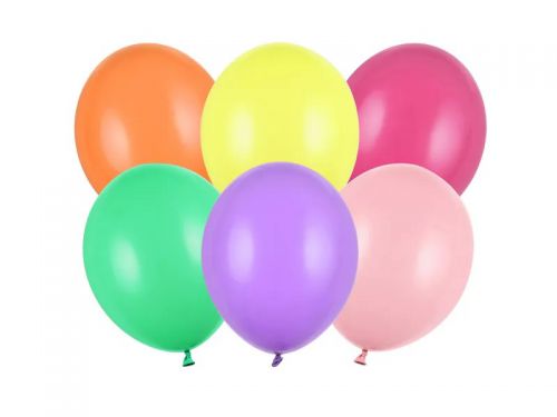 Balony Strong pastelowe mix kolor 27cm 100 sztuk