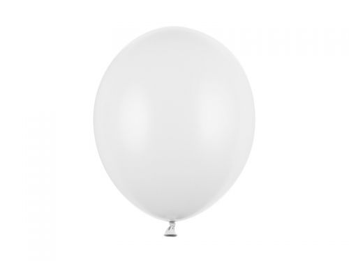 Balony Strong Pastel Pure biały 30cm 100 sztuk